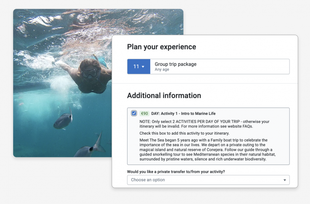 Meet the Sea - Diseña tu aventura